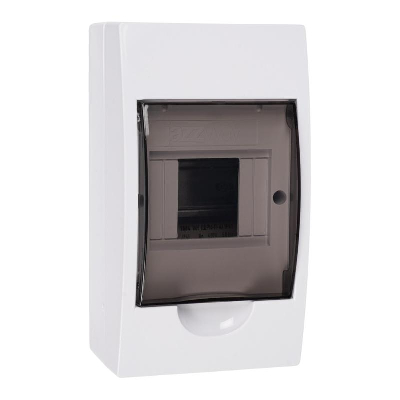 Бокс модульный накладной PDB/W 1004 WH (ЩРН-П- 4) IP41 пластик. Pro JazzWay 5071643