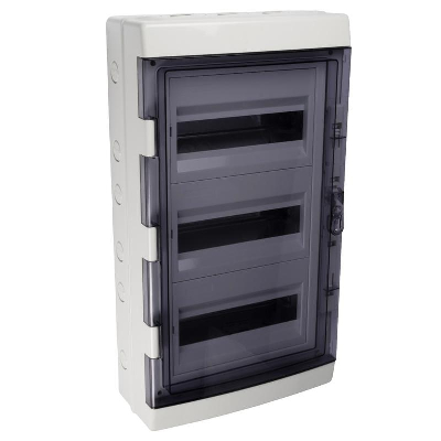 Бокс модульный накладной PDB/W 4036 GR (ЩРН-ПГ-36) IP65 пластик. Pro JazzWay 5072169